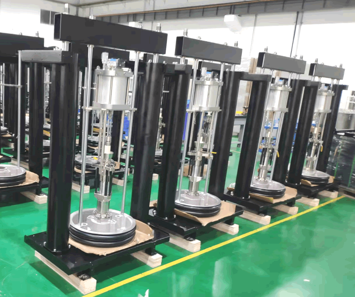 涂膠系統 | 注膠供料泵料泵升降氣缸 涂膠系統 | 注膠供料泵料泵升降氣缸